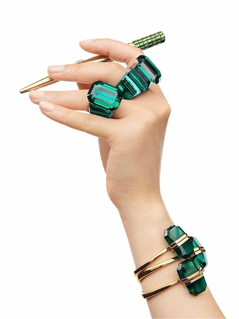 Swarovski Lucent Bangle - Picture 3 of 13